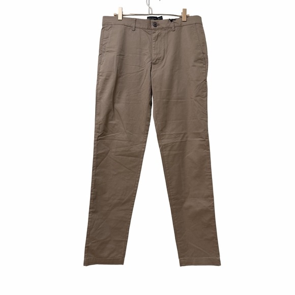 Club Monaco Connor‎ Modern Slim Fit Chino Pants Mens 30X32 Oak Brown Office